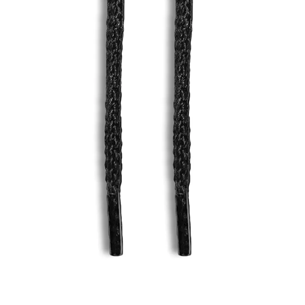 Cheaney Laces | Boot Laces - Black - 125Cm (434/125 Black)