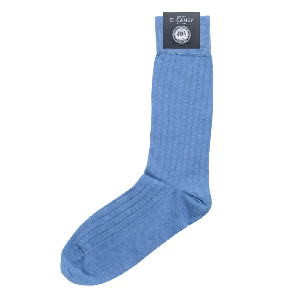 Corgi Socks | Brecon Denim Mens Cotton Socks