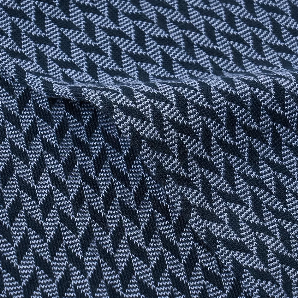Corgi Socks | Chevron Navy Cotton Socks
