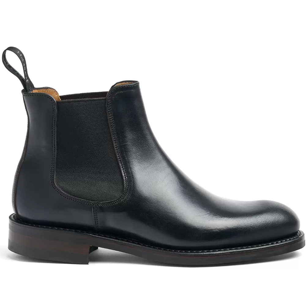 Cheaney Chelsea Boots | Clara R Chelsea Boot In Black Chromexcel Leather