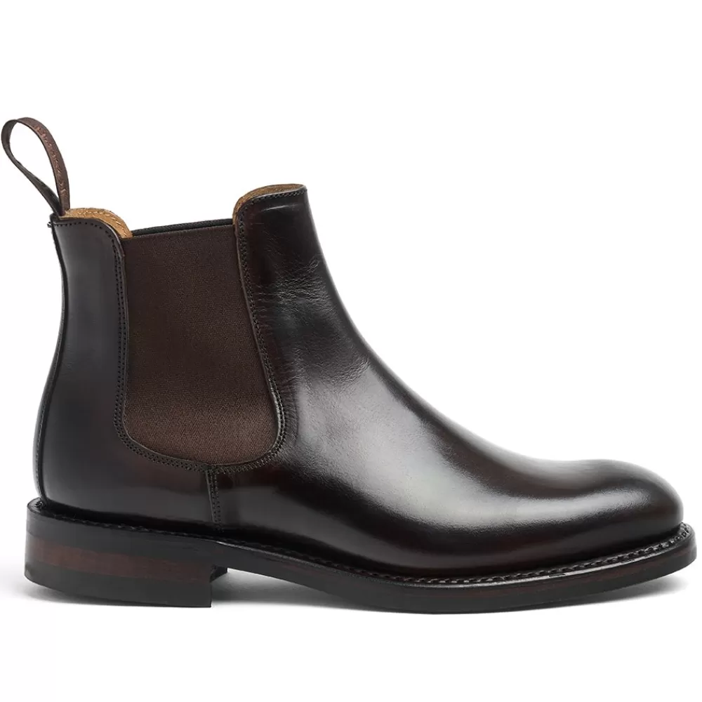 Cheaney Chelsea Boots | Clara R Chelsea Boot In Chicago Tan Chromexcel Leather