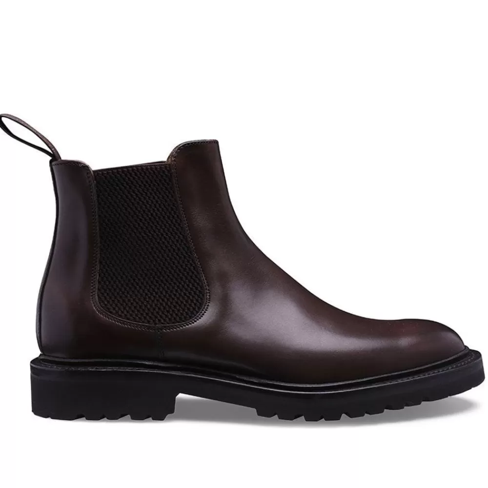 Cheaney Chelsea Boots | Cleo Chelsea Boot In Mocha Calf Leather