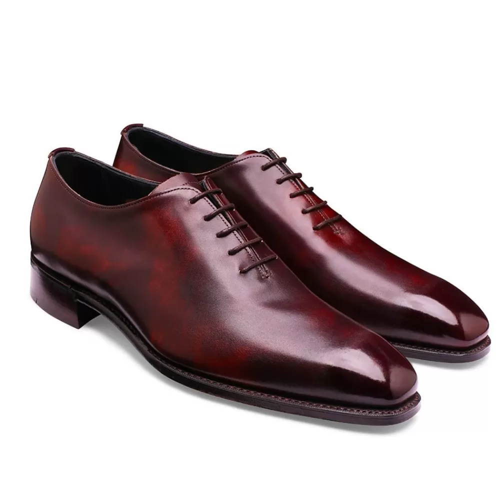 Cheaney Oxfords | Crowndale Wholecut Oxford In Brown Museum Calf Leather