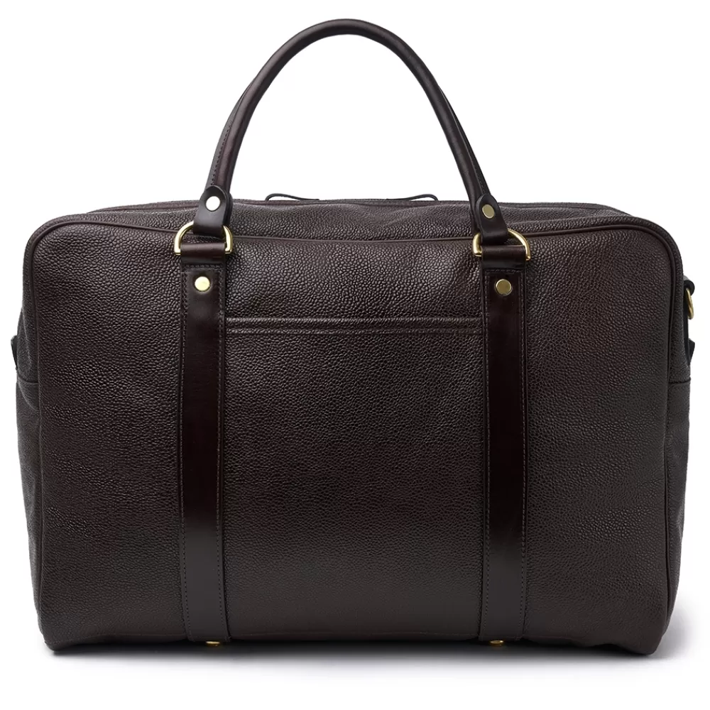 Croots X Cheaney Luggage & Bags | Holdall In Walnut Grain Leather