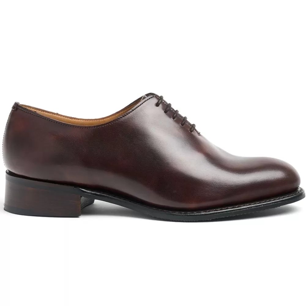 Cheaney Oxfords | Isobella Ii D Wholecut Oxford In Brown Museum Calf Leather