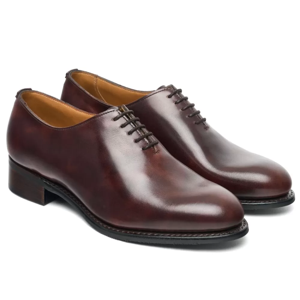 Cheaney Oxfords | Isobella Ii D Wholecut Oxford In Brown Museum Calf Leather
