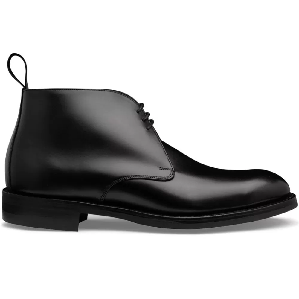 Cheaney Chukka Boots | Jackie Iii R Chukka Boot In Black Calf Leather
