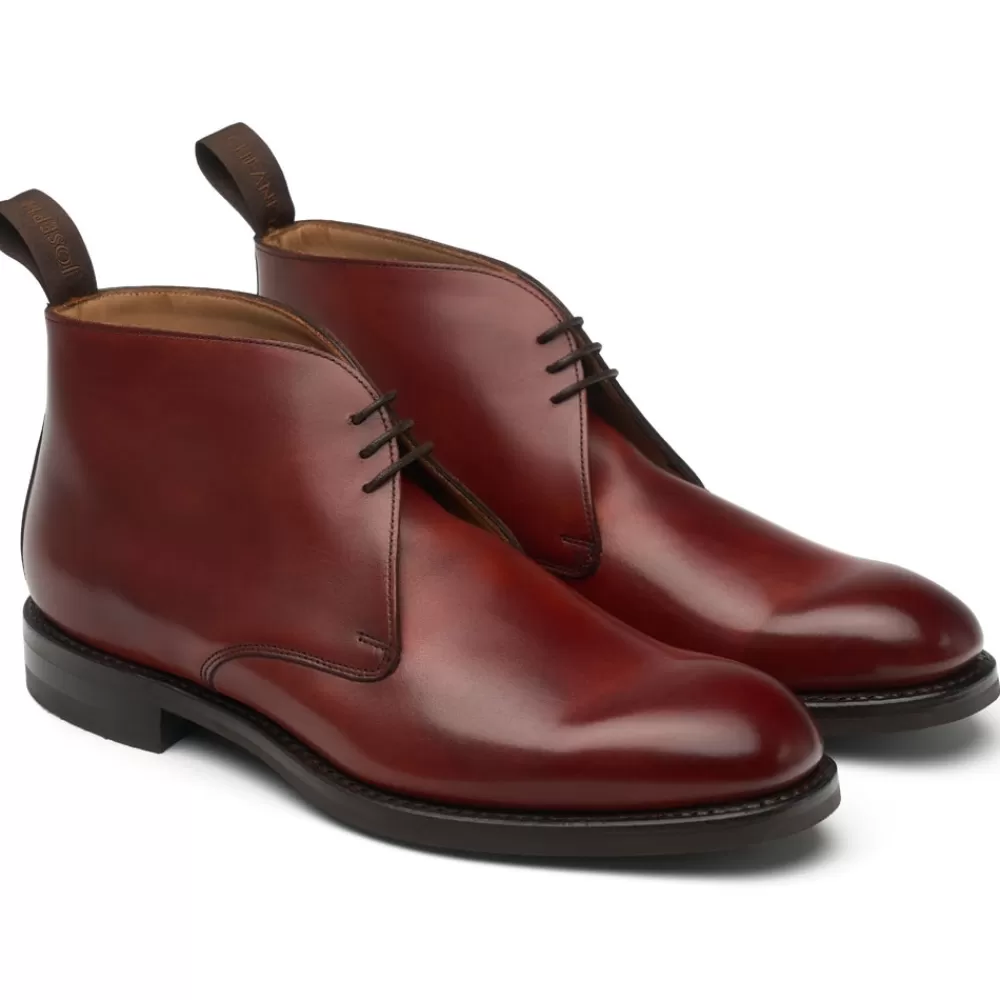 Cheaney Chukka Boots | Jackie Iii R Chukka Boot In Dark Leaf Calf Leather