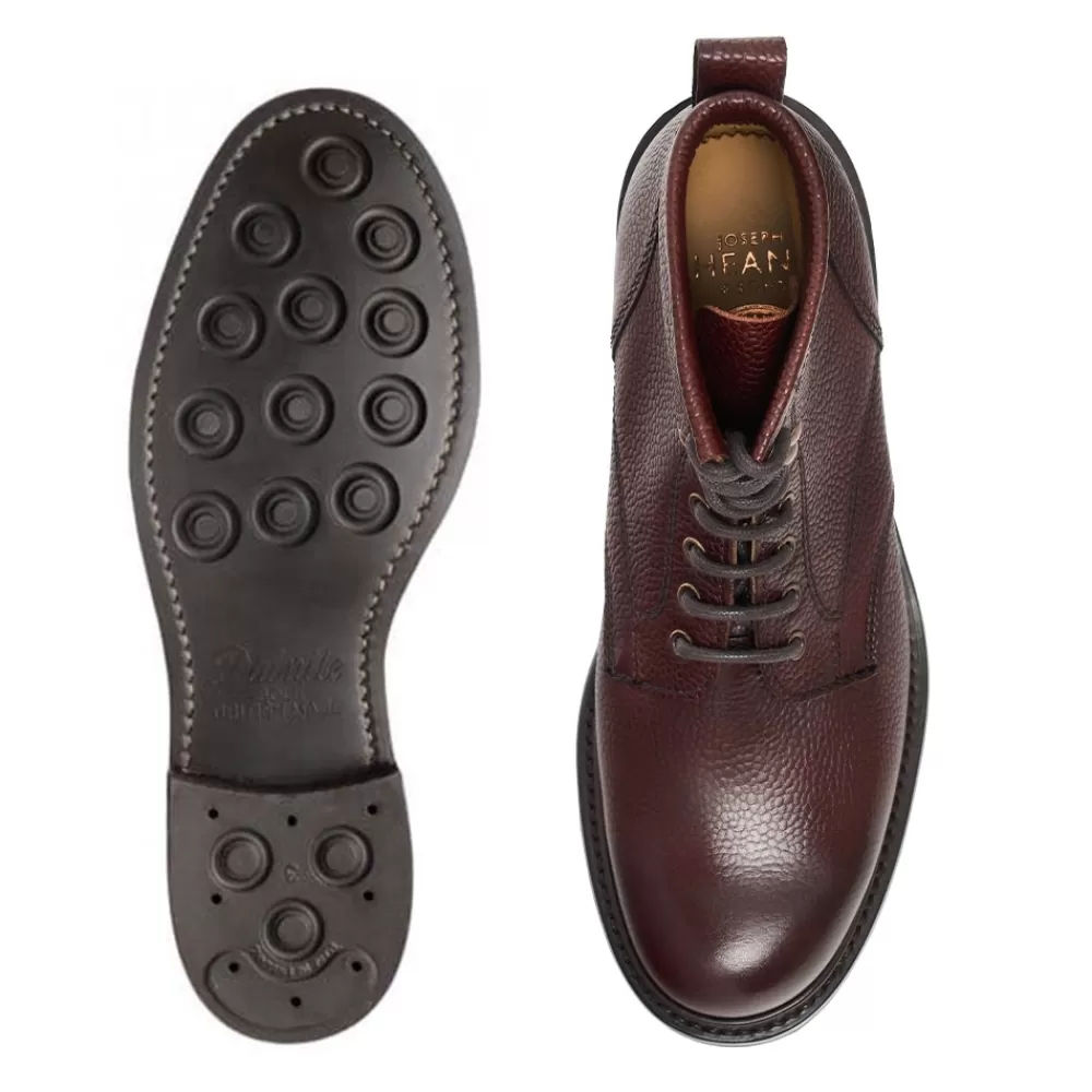 Cheaney Derby Boots | Jordyn Ii R Derby Boot In Burgundy Grain Leather