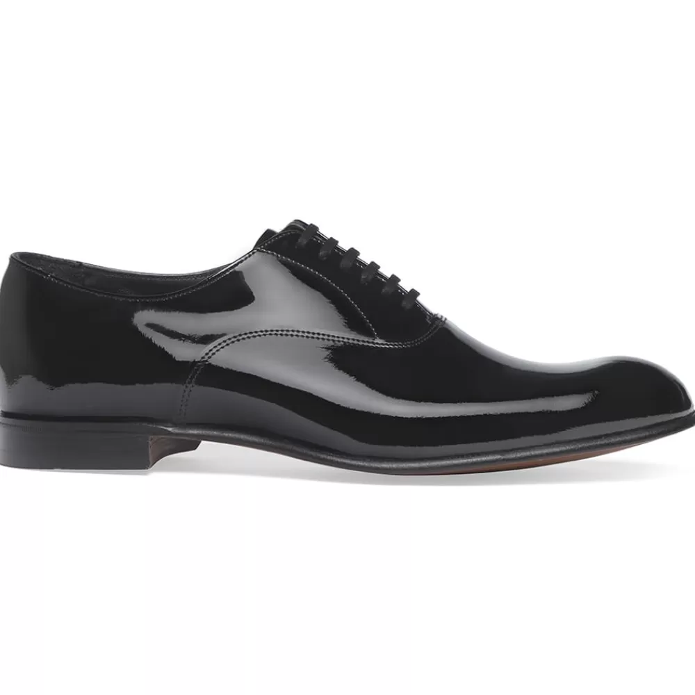 Cheaney Oxfords | Kelly Black Patent Leather Oxford Dress Shoe