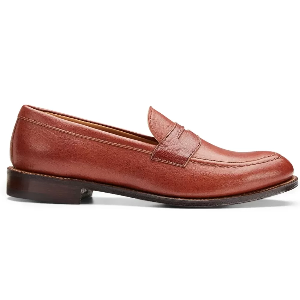 Cheaney Loafers | Kenmore Ef Penny Loafer In Tan Deerskin Leather