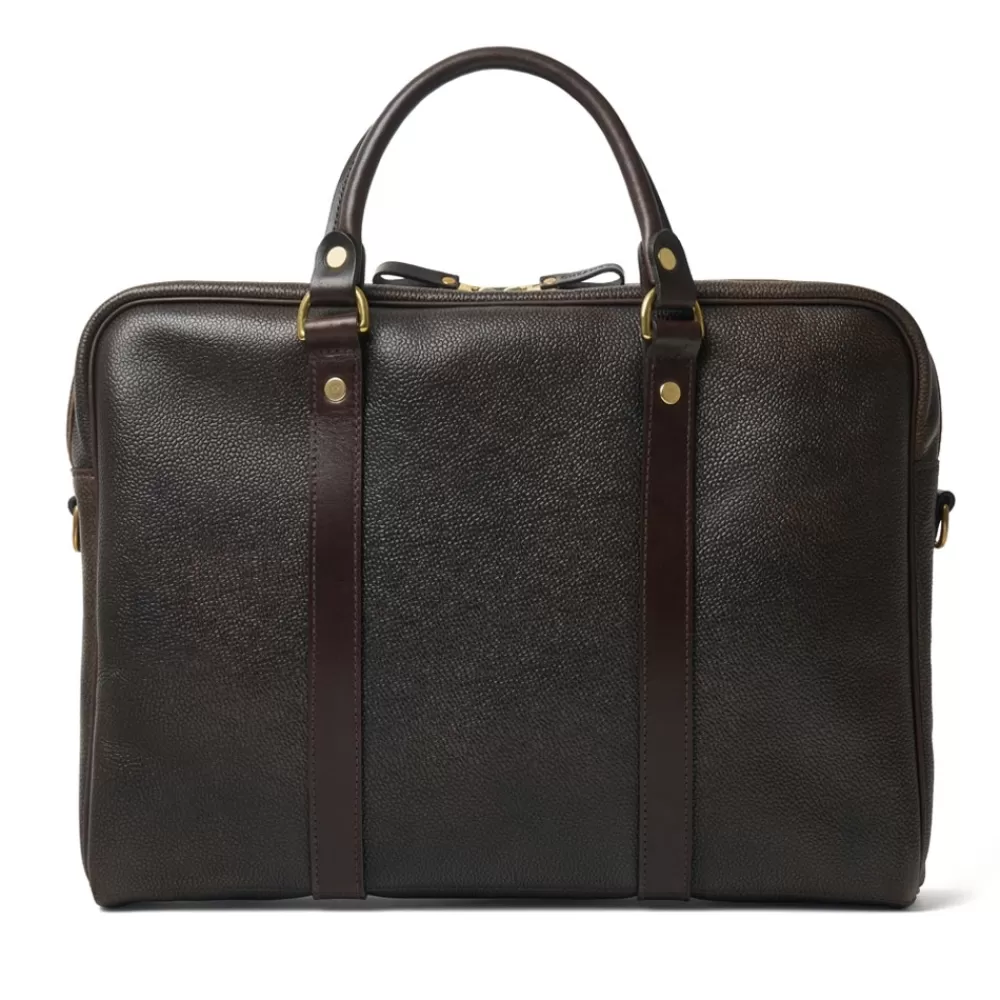 Croots X Cheaney Luggage & Bags | Laptop Bag In Bronze Grain Leather