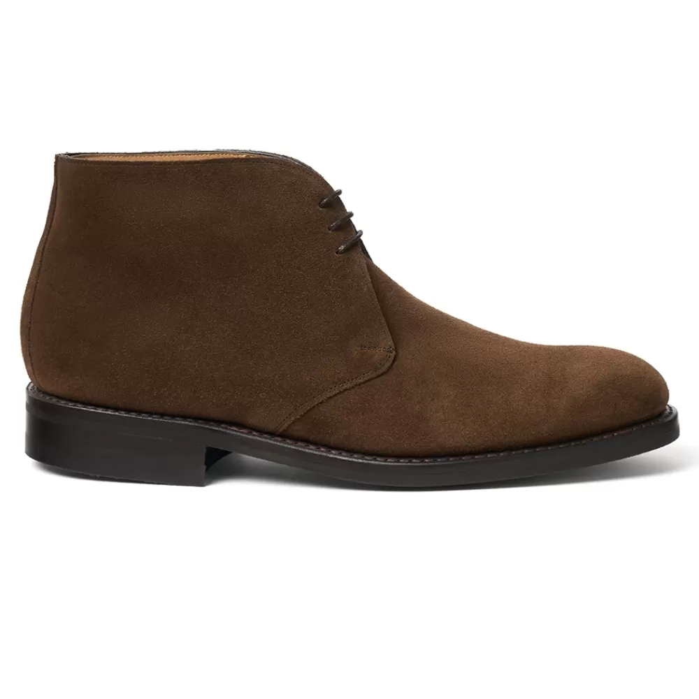 Cheaney Chukka Boots | Orton R Chukka Boot In Brown Suede