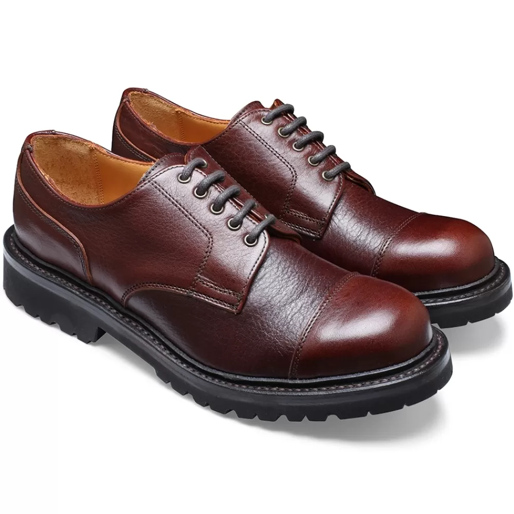 Cheaney Derbys | Patterson Gv Derby In Whiskey Kudu Leather