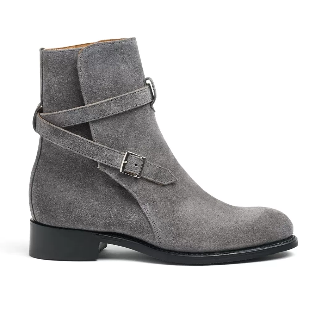 Cheaney Jodhpur Boots | Penelope Jodhpur Boot In Grey Suede