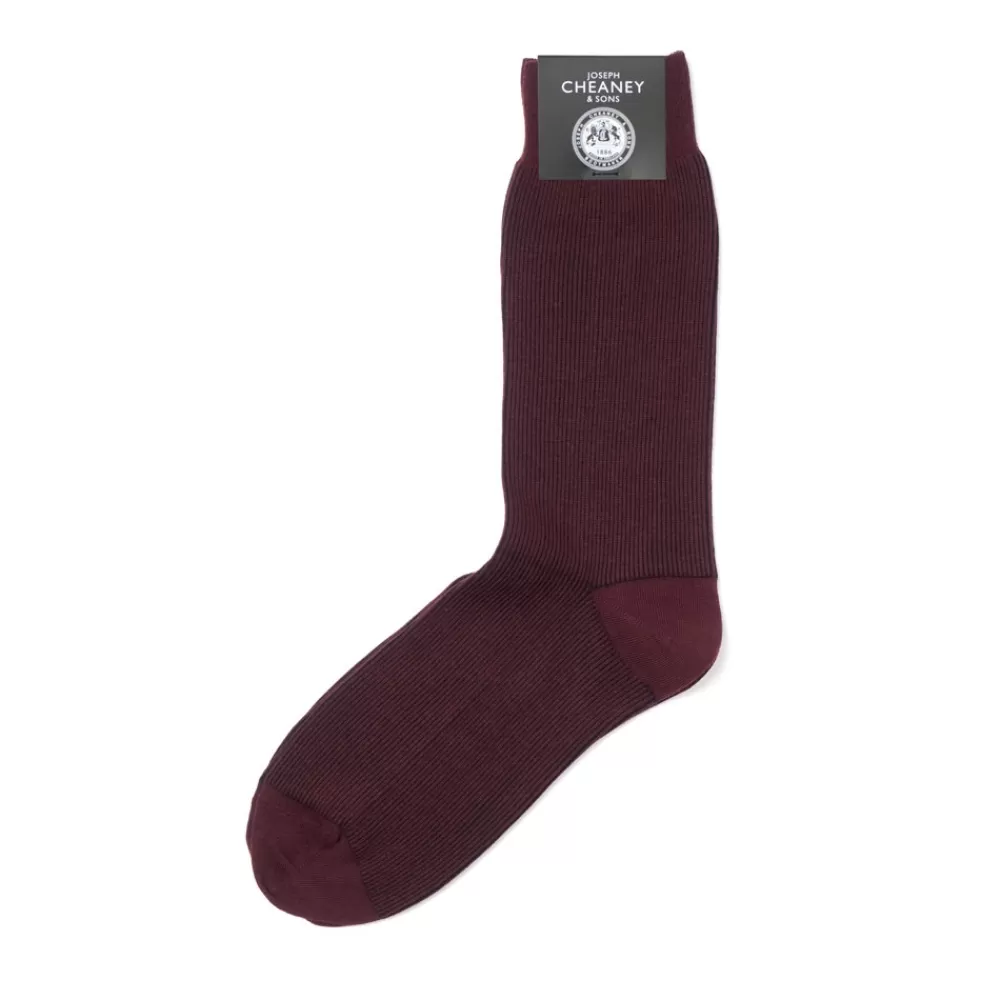 Corgi Socks | Ribbed Port Cotton Socks