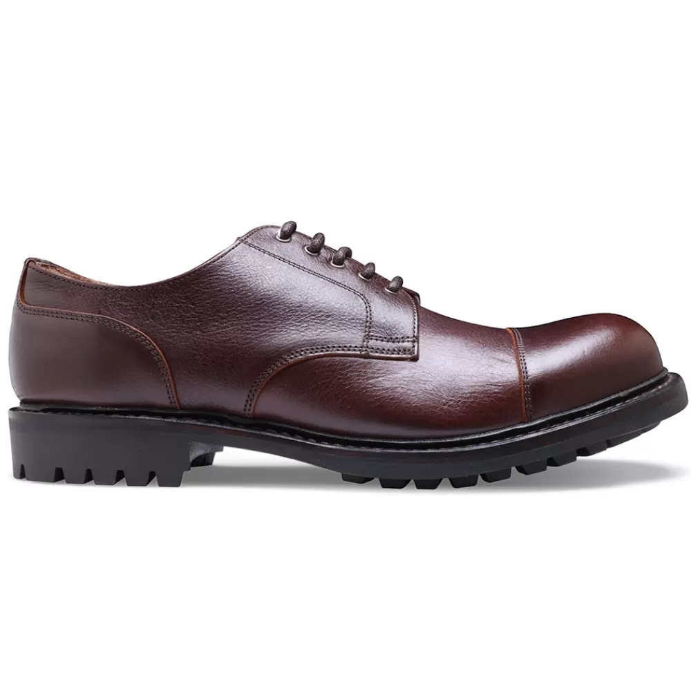 Cheaney Derbys | Spitfire Ii C Military Style Derby In Whiskey Kudu Leather