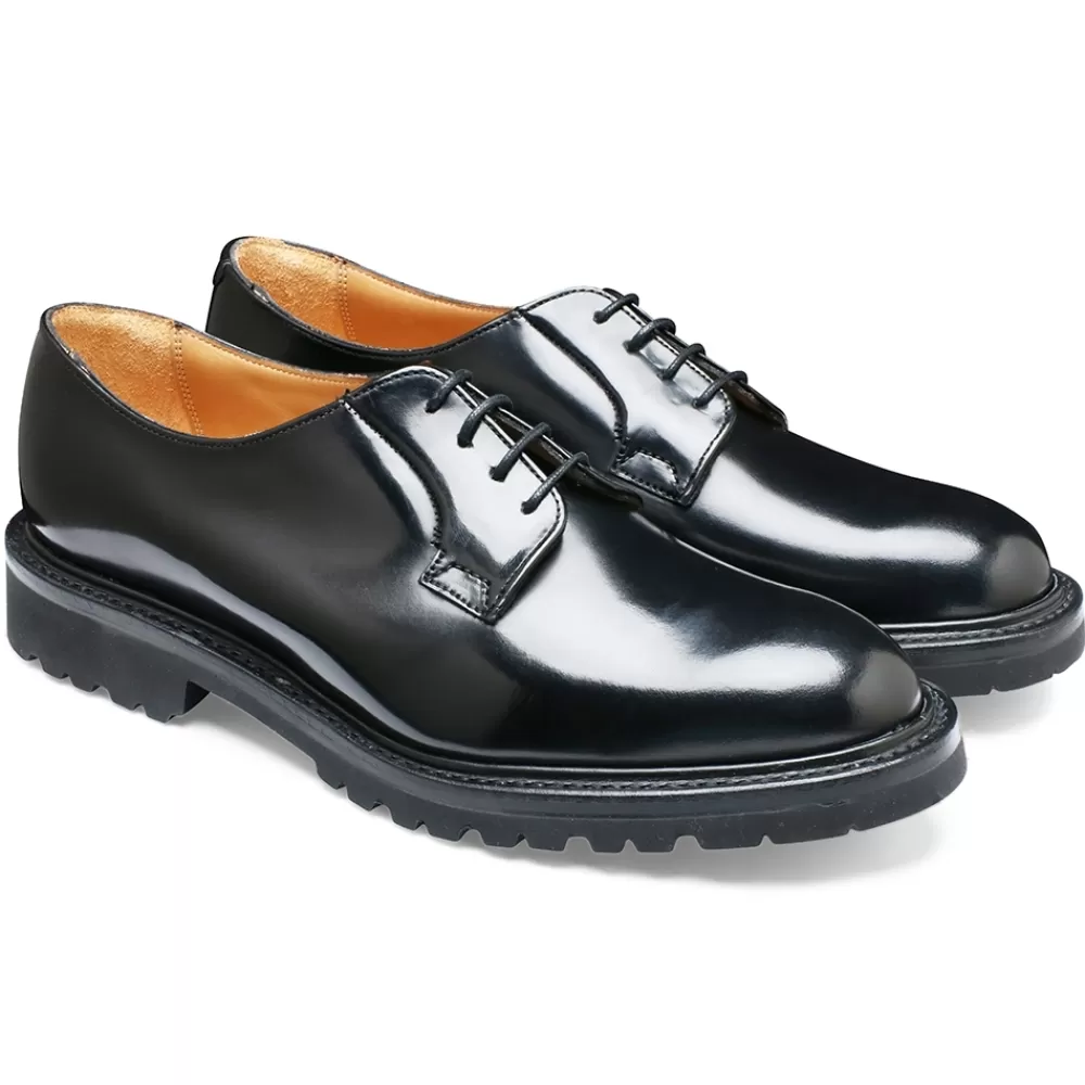 Cheaney Derbys | Tove Gv Derby In Black Bookbinder Leather