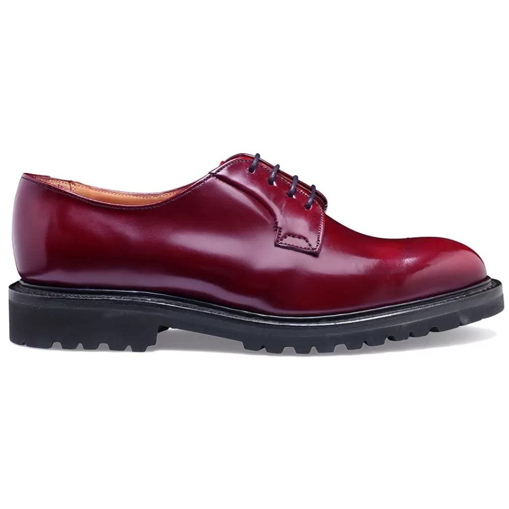 Cheaney Derbys | Tove Gv Derby In Rosewood Rub Off Leather
