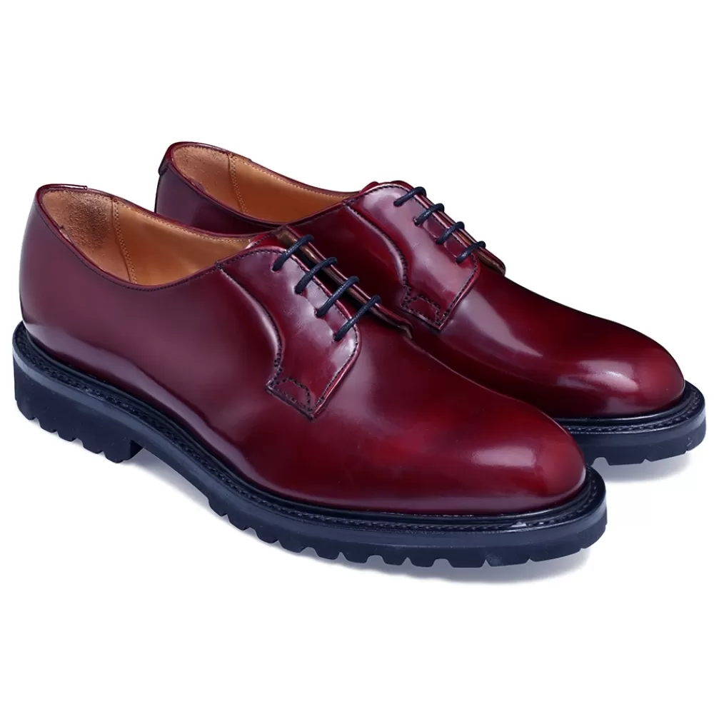 Cheaney Derbys | Tove Gv Derby In Rosewood Rub Off Leather